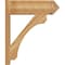 Ekena Millwork Legacy Arts & Crafts Rough Sawn Outlooker, Western Red Cedar, 8"W x 24"D x 28"H OUT08X24X28LEC03RWR - alternate 4